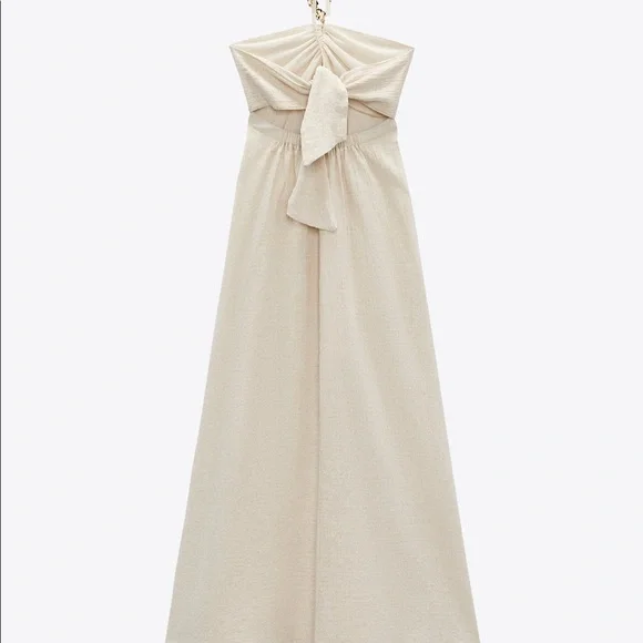 ZARA Gauze Dress NWT - Picture 4 of 5